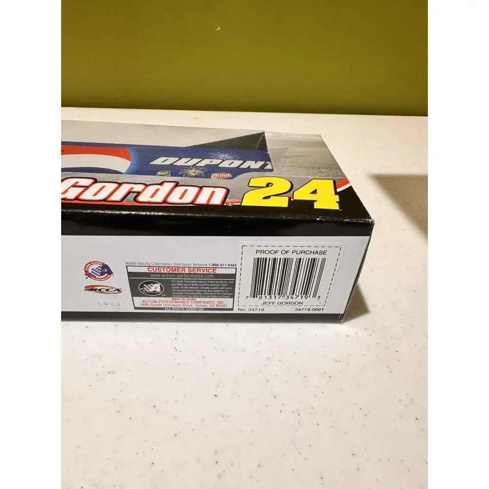Vtg Nascar Winners Circle Jeff Gordon #24 Dupont Trailer Rig 1:64 Pepsi Firework